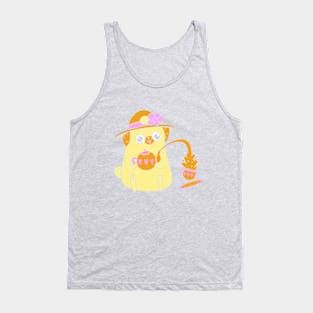 Tea Pug Tank Top